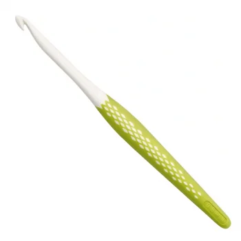 (Bild für) prym.ergonomics Wollhäkelnadel 17 cm - 6 mm - limone