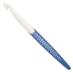 (Bild für) prym.ergonomics Wollhäkelnadel 18 cm - 10 mm - königsblau