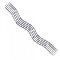 (Bild für) addi CraSy SNAKE LACE Nadelspiel - 15 cm - 2,5 mm