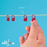 (Bild für) addi Love Maschenmarkierer - 6 Stück