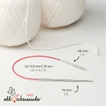 (Bild für) addi Sockenwunder Lace - 25 cm - 3,75 mm