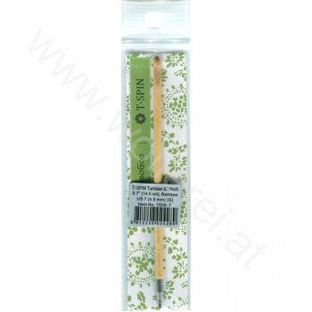 (Bild für) ChiaoGoo T-SPIN BAMBOO - Tunesische Häkelnadel auswechselbar - 4,5 mm