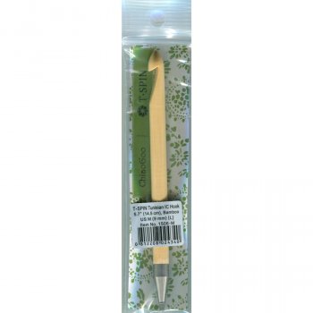 (Bild für) ChiaoGoo T-SPIN BAMBOO - Tunesische Häkelnadel auswechselbar - 9 mm
