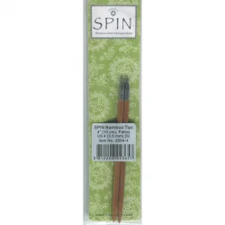 (Bild für) ChiaoGoo SPIN BAMBOO PATINA Nadelspitzen KURZ 10 cm - SMALL - 3,5 mm