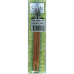 (Bild für) ChiaoGoo SPIN BAMBOO PATINA Nadelspitzen 13 cm - LARGE - 6,5 mm
