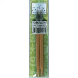 (Bild für) ChiaoGoo SPIN BAMBOO PATINA Nadelspitzen 13 cm - LARGE - 7 mm