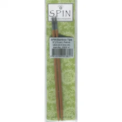 (Bild für) ChiaoGoo SPIN BAMBOO PATINA Nadelspitzen 13 cm - SMALL - 3,5 mm