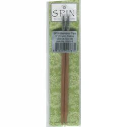 (Bild für) ChiaoGoo SPIN BAMBOO PATINA Nadelspitzen 13 cm - SMALL - 4 mm