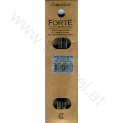 (Bild für) ChiaoGoo FORTÉ (SS/CF) Nadelspitzen 13 cm - LARGE - 6,5 mm