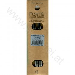 (Bild für) ChiaoGoo FORTÉ (SS/CF) Nadelspitzen 13 cm - LARGE - 8 mm