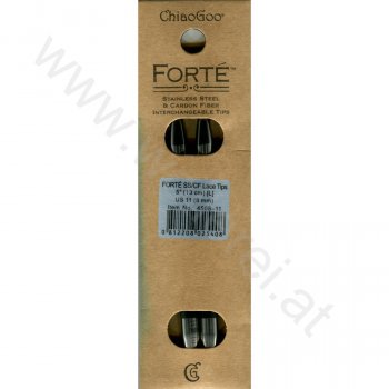 (Bild für) ChiaoGoo FORTÉ (SS/CF) Nadelspitzen 13 cm - LARGE - 8 mm