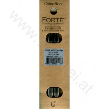 (Bild für) ChiaoGoo FORTÉ (SS/CF) Nadelspitzen 13 cm - LARGE - 9 mm