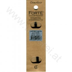 (Bild für) ChiaoGoo FORTÉ (SS/CF) Nadelspitzen 13 cm - SMALL - 2,75 mm