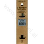 (Bild für) ChiaoGoo FORTÉ (SS/CF) Nadelspitzen 13 cm - SMALL - 4 mm