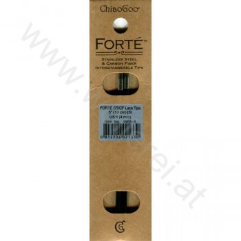 (Bild für) ChiaoGoo FORTÉ (SS/CF) Nadelspitzen 13 cm - SMALL - 4 mm