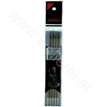 (Bild für) ChiaoGoo Nadelspiel Edelstahl 15 cm - 5 mm