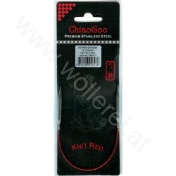 (Bild für) ChiaoGoo KNIT RED Fixe Rundstricknadel - 23 cm - 4,5 mm