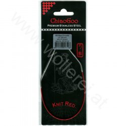 (Bild für) ChiaoGoo KNIT RED Fixe Rundstricknadel - 30 cm - 3 mm