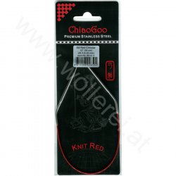 (Bild für) ChiaoGoo KNIT RED Fixe Rundstricknadel - 30 cm - 3,25 mm