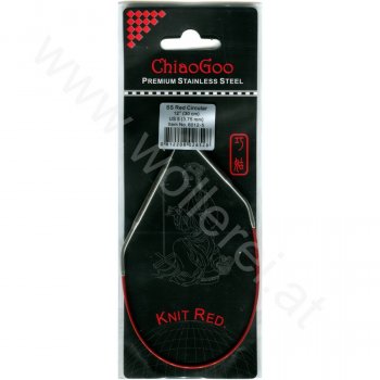 (Bild für) ChiaoGoo KNIT RED Fixe Rundstricknadel - 30 cm - 3,75 mm