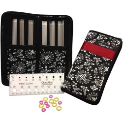 (Bild für) ChiaoGoo Set - Nadelspiele - Edelstahl - 15 cm
