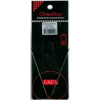 (Bild für) ChiaoGoo RED LACE Fixe Rundstricknadel - 40 cm - 1,75 mm