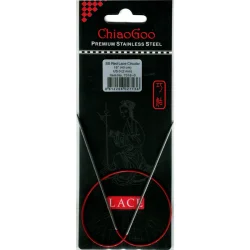 (Bild für) ChiaoGoo RED LACE Fixe Rundstricknadel - 40 cm - 2 mm