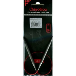 (Bild für) ChiaoGoo RED LACE Fixe Rundstricknadel - 40 cm - 7 mm