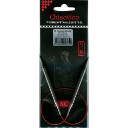 (Bild für) ChiaoGoo RED LACE Fixe Rundstricknadel - 40 cm - 6 mm