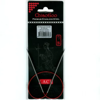 (Bild für) ChiaoGoo RED LACE Fixe Rundstricknadel - 40 cm - 2,75 mm