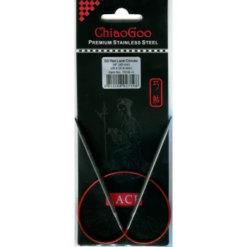 (Bild für) ChiaoGoo RED LACE Fixe Rundstricknadel - 40 cm - 3,5 mm