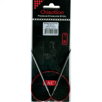 (Bild für) ChiaoGoo RED LACE Fixe Rundstricknadel - 40 cm - 3,75 mm