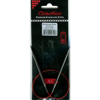 (Bild für) ChiaoGoo RED LACE Fixe Rundstricknadel - 40 cm - 4,5 mm