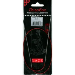 (Bild für) ChiaoGoo RED LACE Fixe Rundstricknadel - 60 cm - 2 mm