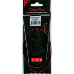 (Bild für) ChiaoGoo RED LACE Fixe Rundstricknadel - 60 cm - 2,5 mm