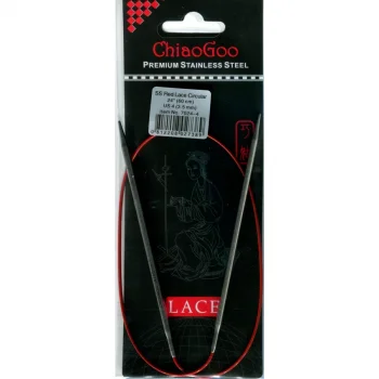 (Bild für) ChiaoGoo RED LACE Fixe Rundstricknadel - 60 cm - 3,5 mm