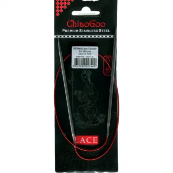 (Bild für) ChiaoGoo RED LACE Fixe Rundstricknadel - 60 cm - 4 mm