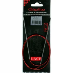 (Bild für) ChiaoGoo RED LACE Fixe Rundstricknadel - 80 cm - 2,5 mm