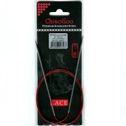 (Bild für) ChiaoGoo RED LACE Fixe Rundstricknadel - 80 cm - 2,75 mm