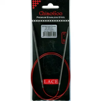 (Bild für) ChiaoGoo RED LACE Fixe Rundstricknadel - 80 cm - 3,5 mm
