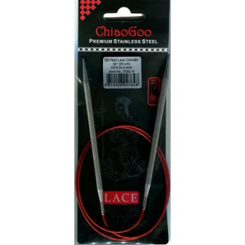 (Bild für) ChiaoGoo RED LACE Fixe Rundstricknadel - 80 cm - 5,5 mm