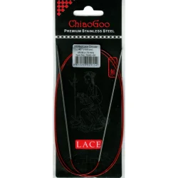 (Bild für) ChiaoGoo RED LACE Fixe Rundstricknadel - 100 cm - 1,75 mm