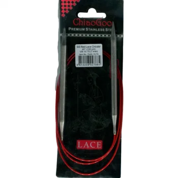 (Bild für) ChiaoGoo RED LACE Fixe Rundstricknadel - 100 cm - 7 mm