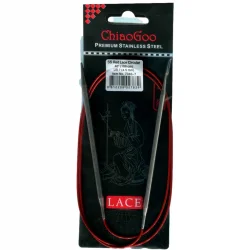 (Bild für) ChiaoGoo RED LACE Fixe Rundstricknadel - 100 cm - 4,5 mm