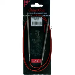 (Bild für) ChiaoGoo RED LACE Fixe Rundstricknadel - 100 cm - 5 mm