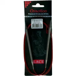 (Bild für) ChiaoGoo RED LACE Fixe Rundstricknadel - 100 cm - 5,5 mm