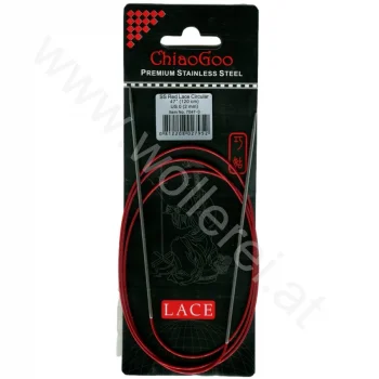 (Bild für) ChiaoGoo RED LACE Fixe Rundstricknadel - 120 cm - 2 mm