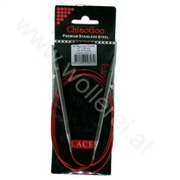 (Bild für) ChiaoGoo RED LACE Fixe Rundstricknadel - 120 cm - 6 mm