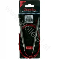 (Bild für) ChiaoGoo RED LACE Fixe Rundstricknadel - 120 cm - 8 mm
