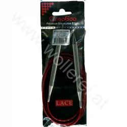 (Bild für) ChiaoGoo RED LACE Fixe Rundstricknadel - 120 cm - 9 mm